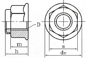 DIN 6926 drawing