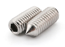 Stainless Steel Cone Point Set Screws