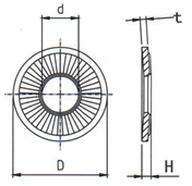 NFE 25511 technical drawing