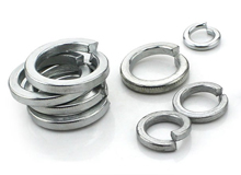 spring washers zinc plated