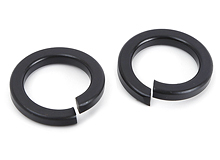 spring washers black oxide 